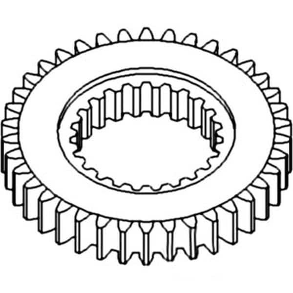 Aftermarket GEAR GROUND SPEED PTO A- Fits Massey Ferguson 20, 20C, 20D, 230, 23 1872275M1 - main